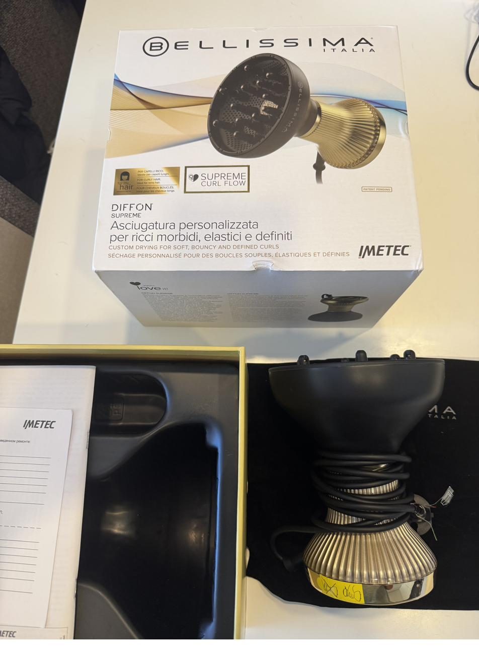 Difusor e secador Bellissima Diffon Supreme
