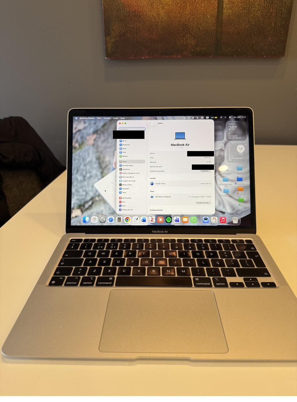 MacBook Air M1 · 256 GB